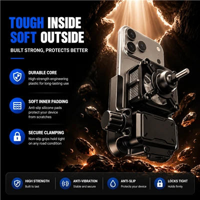 MEMO GW08 Semiconductor Cooling Anti-מחזיק לטלפון כידון רטט